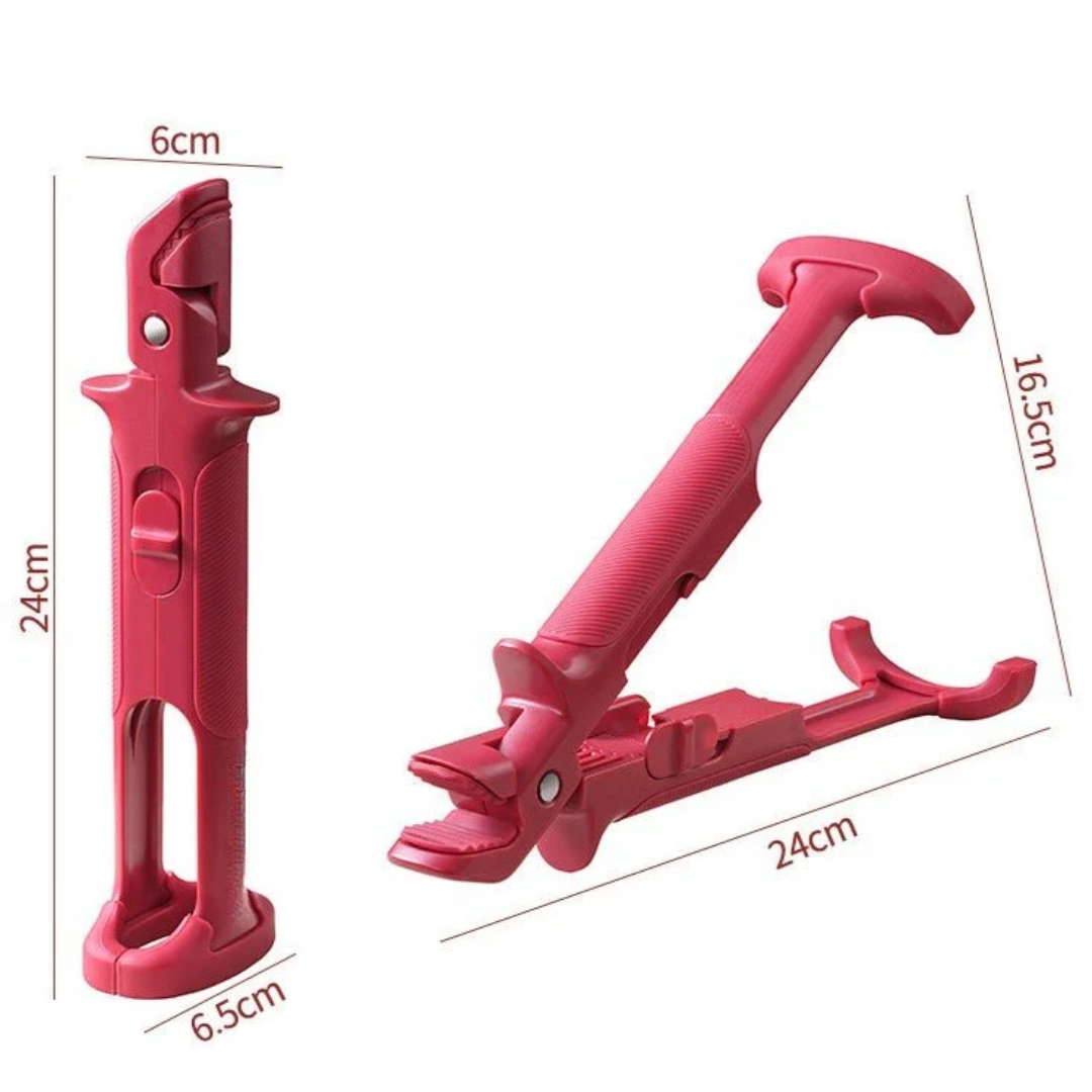 Dual Grip Silicone Multi-Angle Bowl Anti Scald Gripper