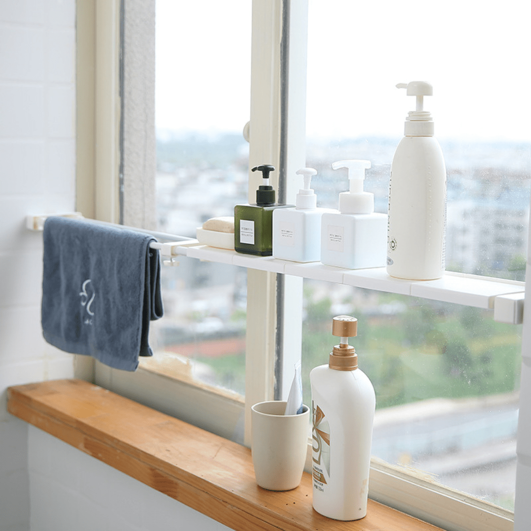 Adjustable Storage Shelf Closet Organizer