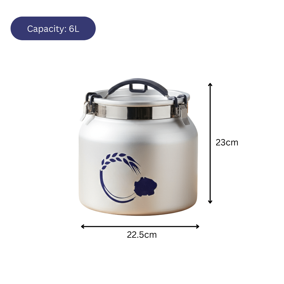 Aluminum Alloy Vacuum Sealed Grain Storage Container