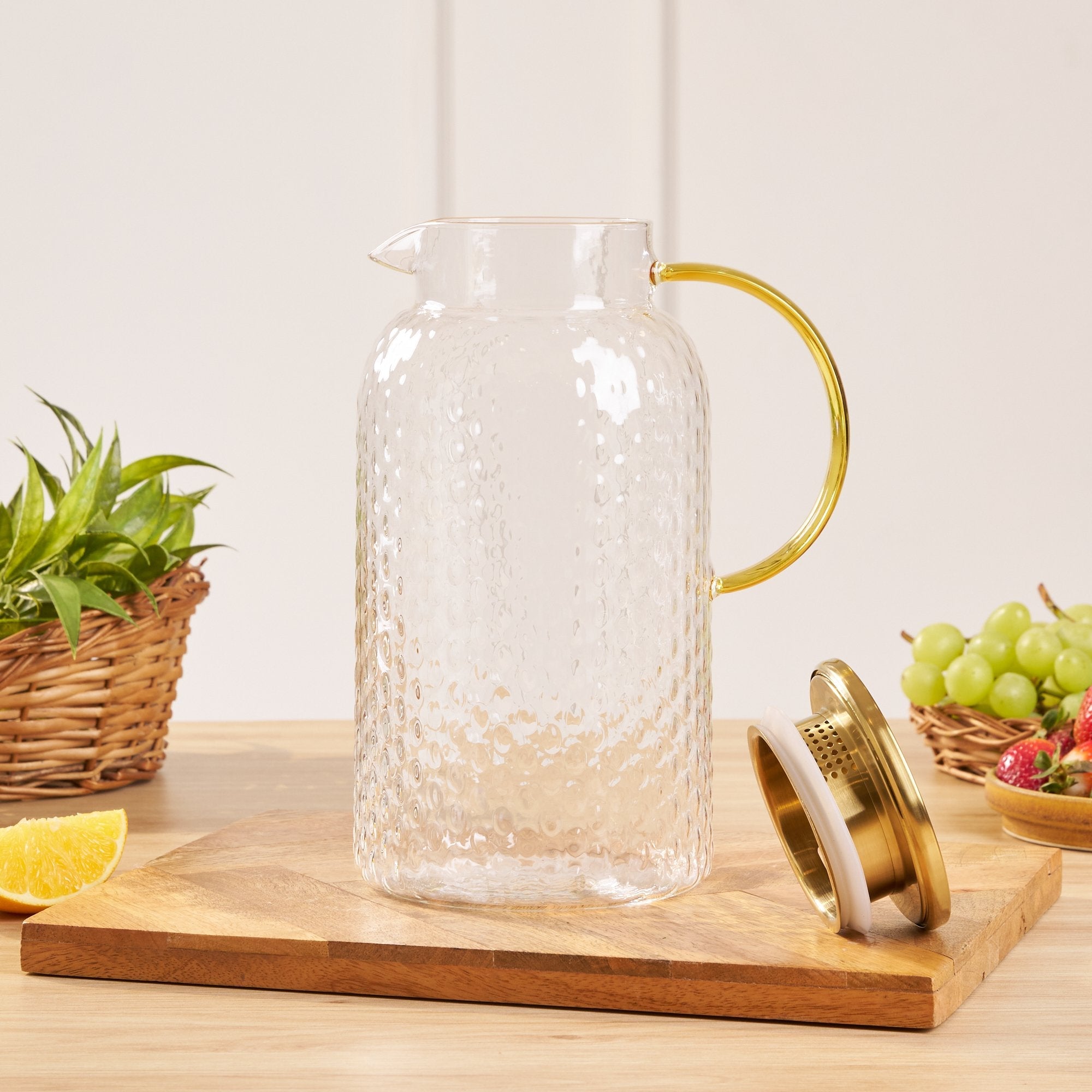 Crystal Clear Glass Jug(1.5L)