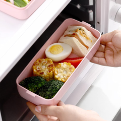 3-in-1 Compartment Containers With Spoons