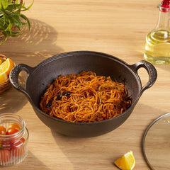 Cast Iron Gourmet Cooking Kadai (25cm)