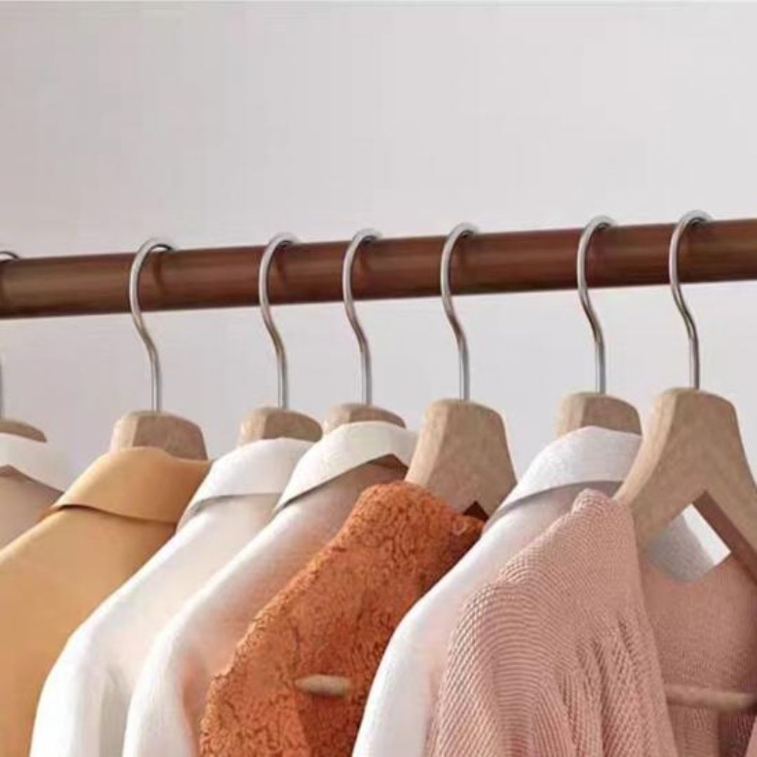 Freestanding Coat Rack Stand with Bottom Storage Shelf