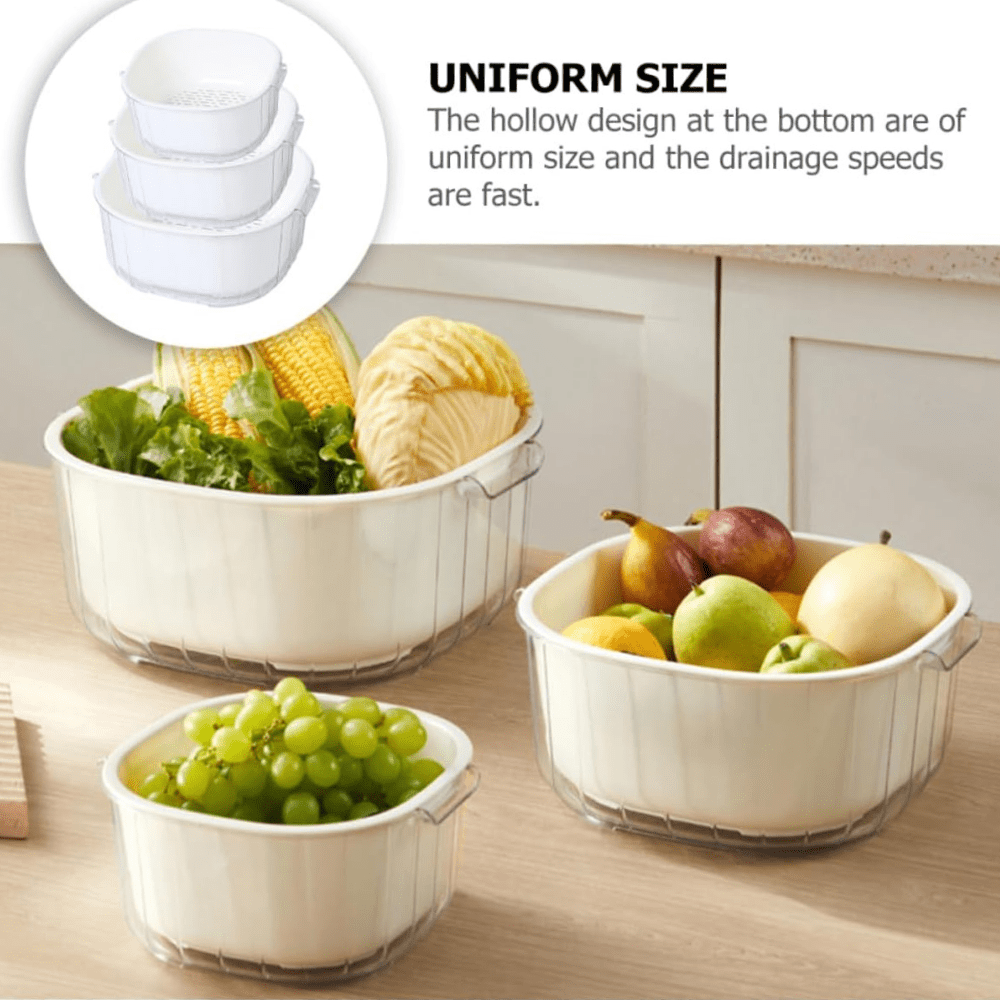 Double Layer Strainer Basket