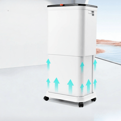 Adjustable Lifting Trash Can with Wheels and Sealed Lid(45L)