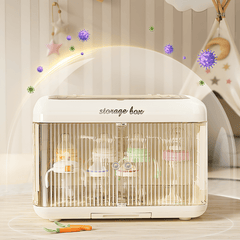Foldable Dustproof Double-Layer Baby Storage Organizer (43.6 cm)