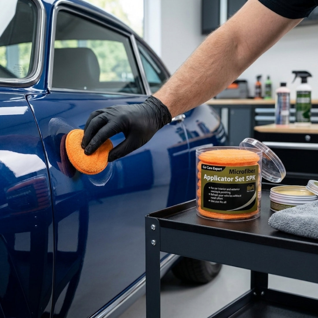 Car Care Expert Microfibre Applicator Set