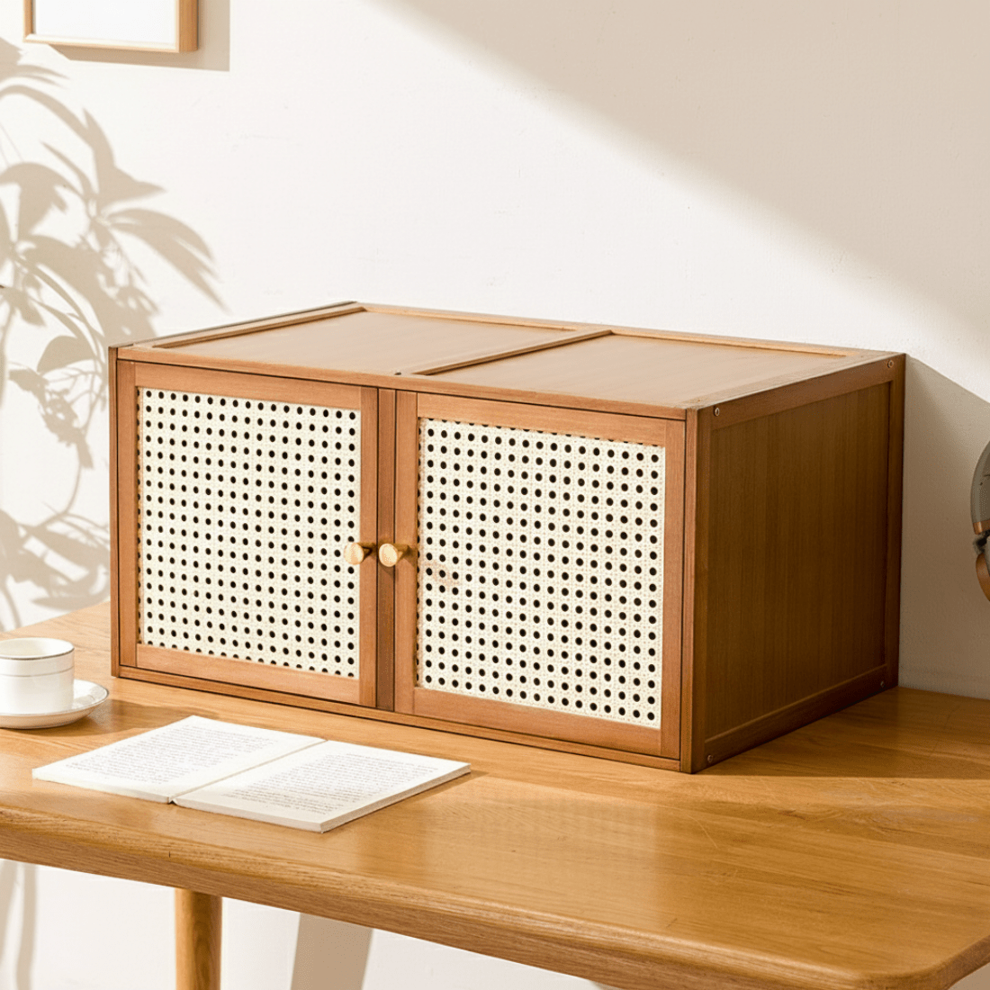 Free-Combination Solid Wood Storage Cabinet