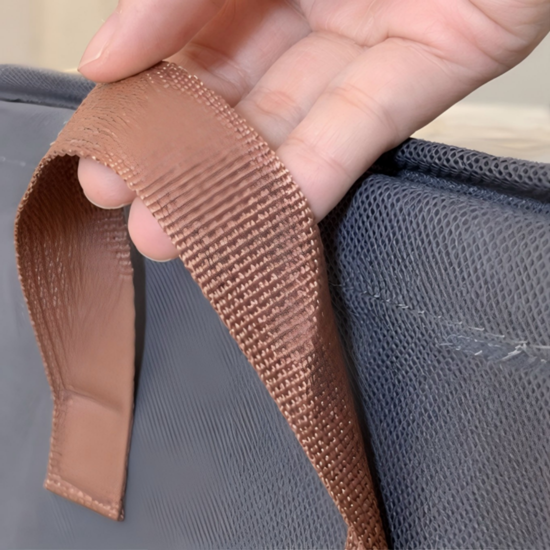 Fold & Stack Dustproof Storage Basket