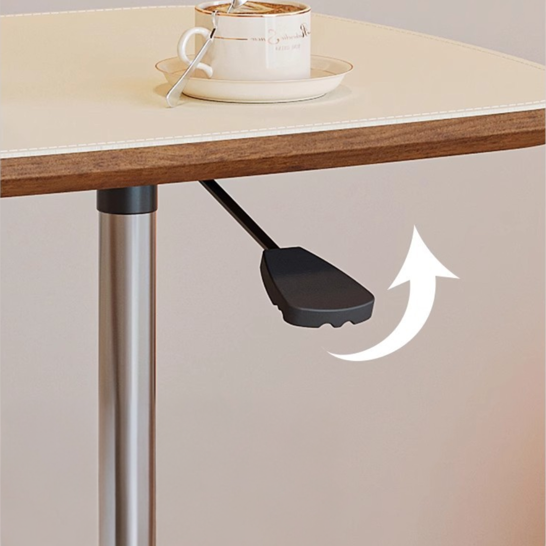 Adjustable Rotating Rectangular Shaped Side Table