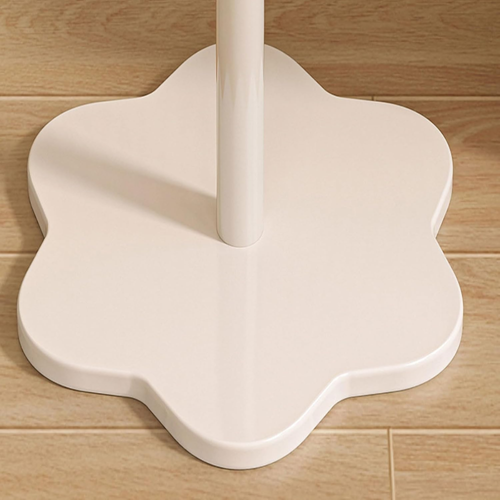 Compact Aesthetic Flower Design Side Table