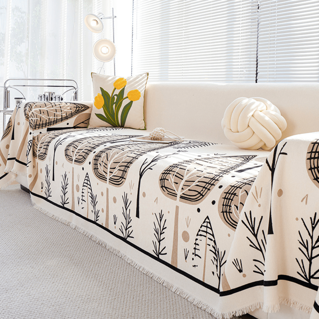 Elegance Chenille Sofa Cover : EM-SC-28