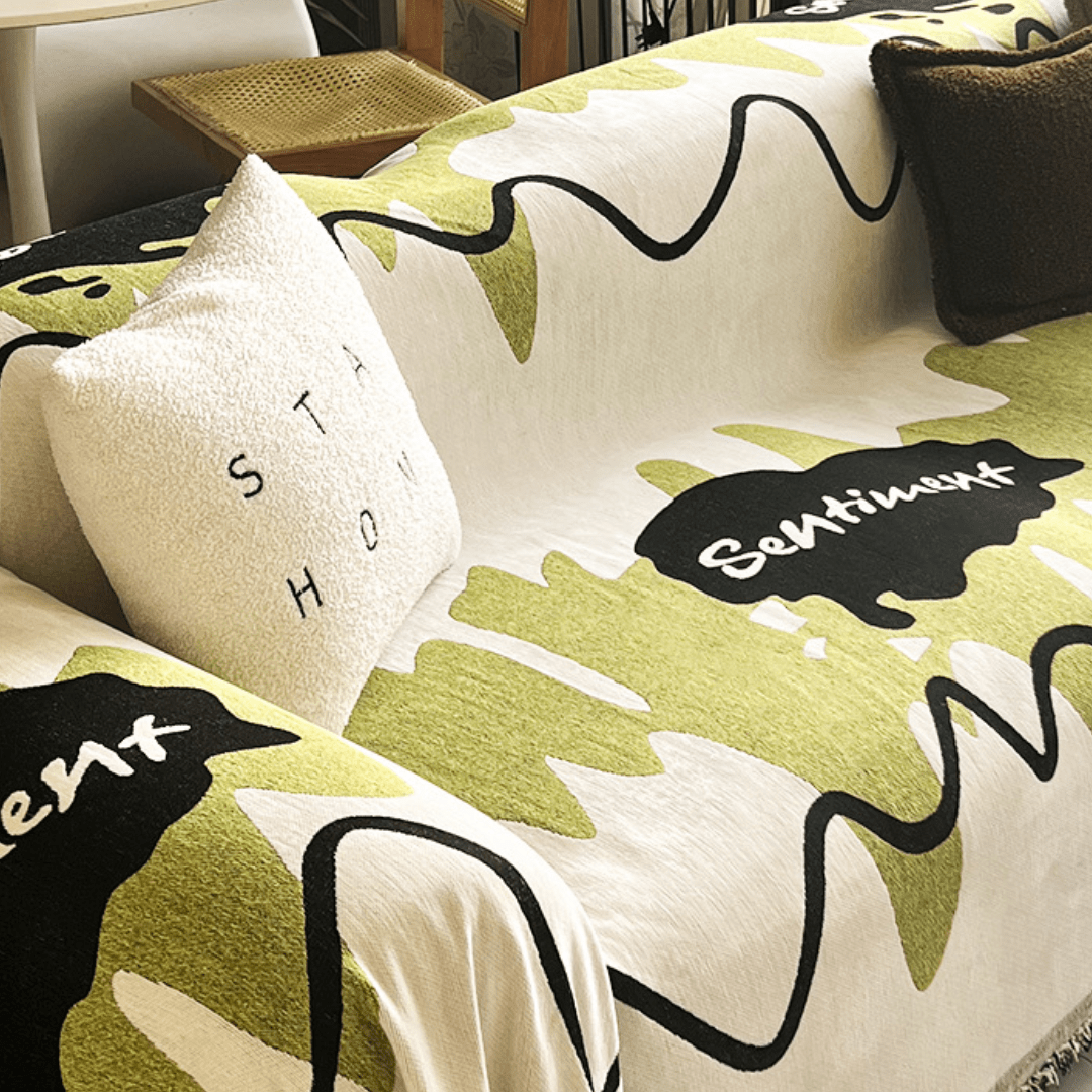 Elegance Chenille Sofa Cover : EM-SC-12