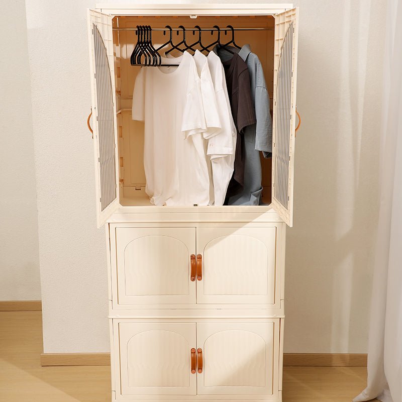 Double Door Portable Storage Wardrobe (Style-2)