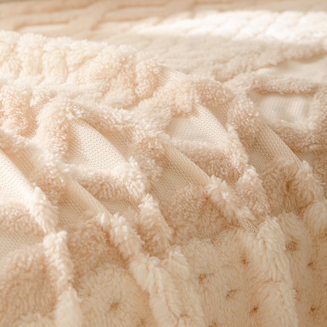 Anti-Slip Plush Dustproof Sofa Cover