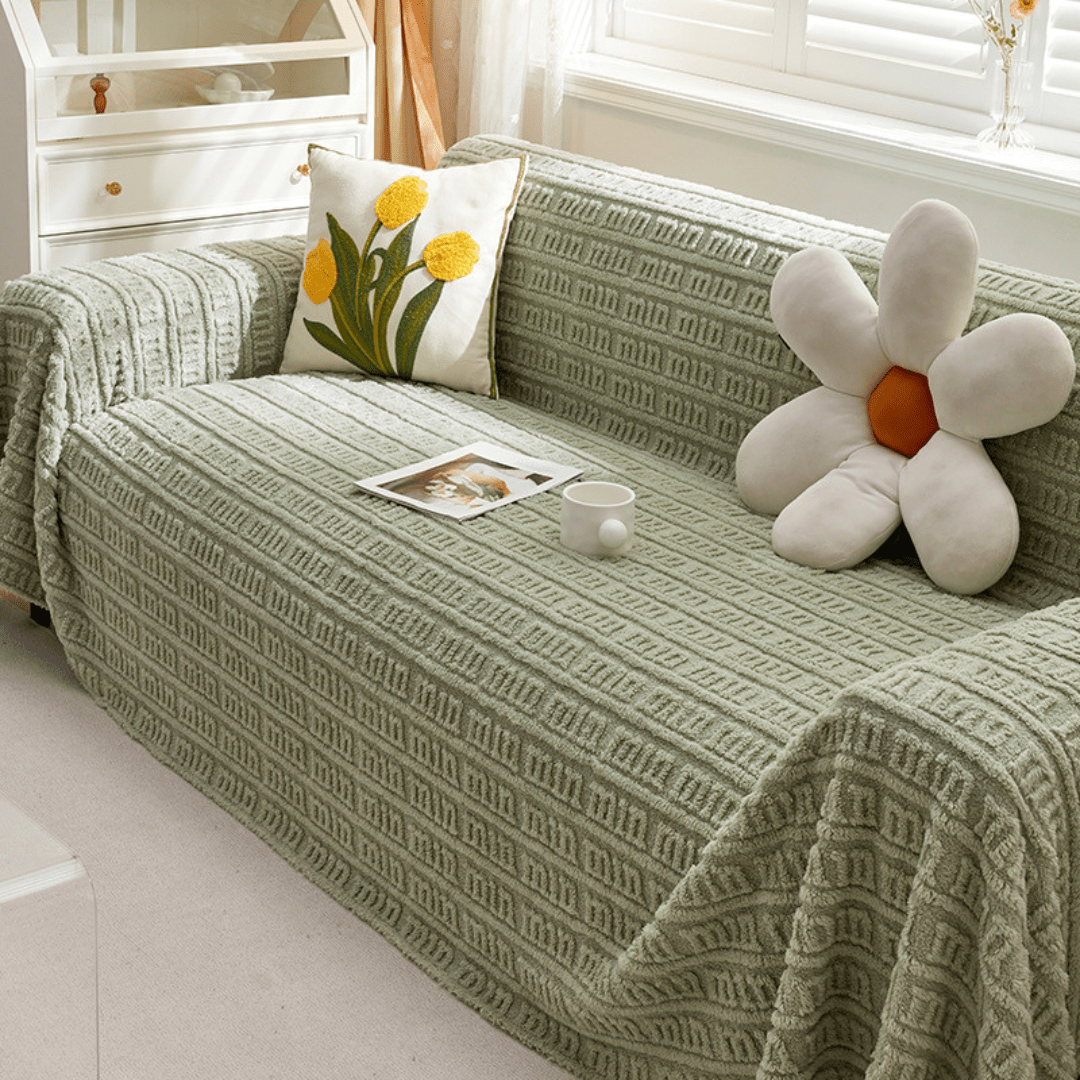 Elegance Chenille Sofa Cover : EM-SC-27