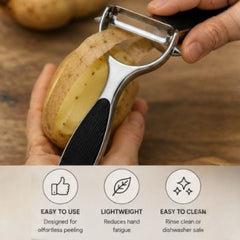 Easy Grip Kitchen Peeler with Sharp Blade