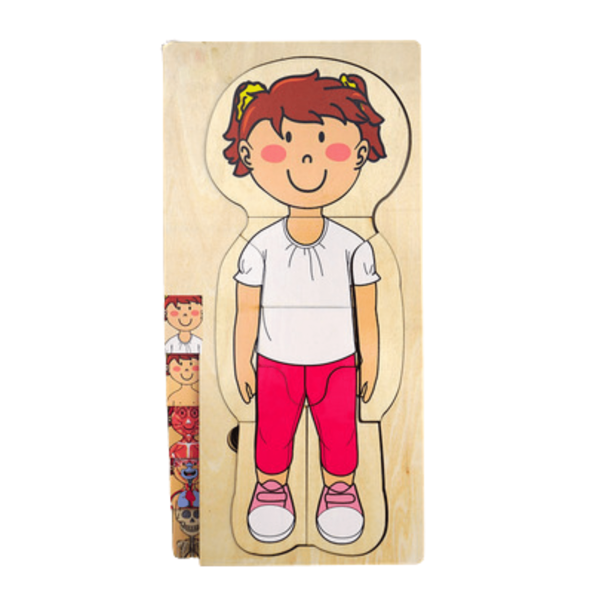 Educational Wooden Body Parts Puzzle