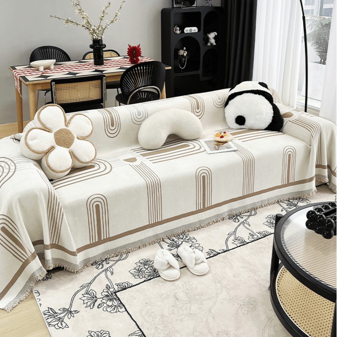 Elegance Chenille Sofa Cover : EM-SC-08