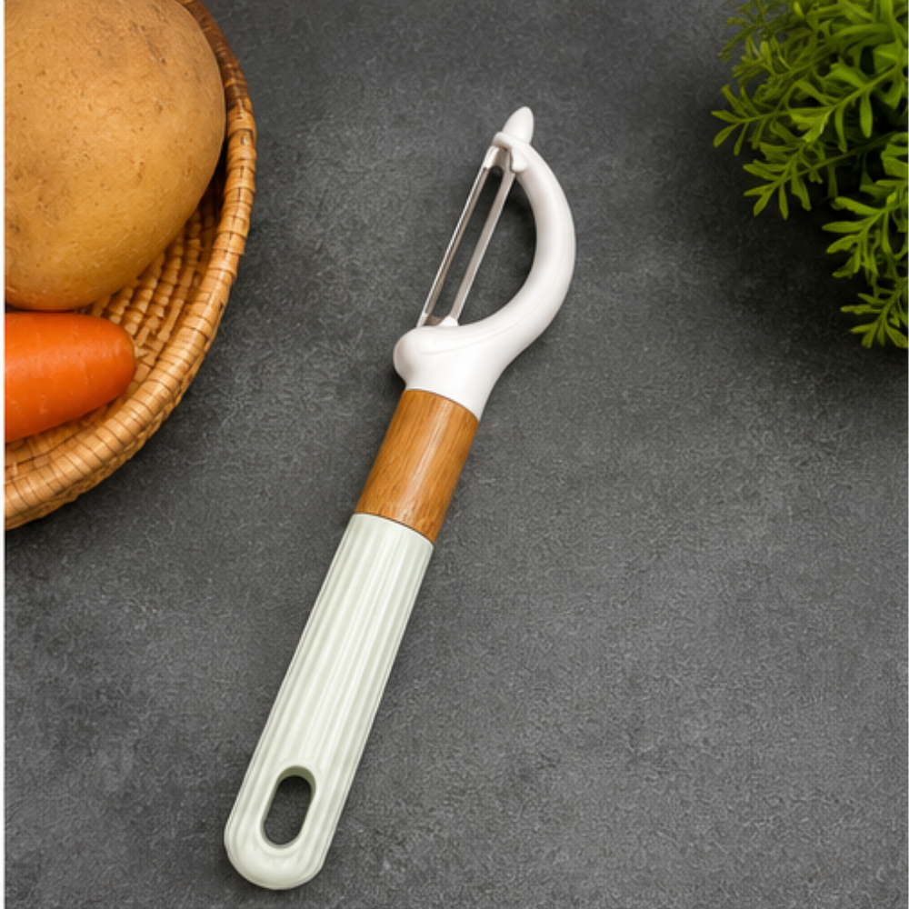 Ergonomic Straight Body Vegetable & Fruit Peeler