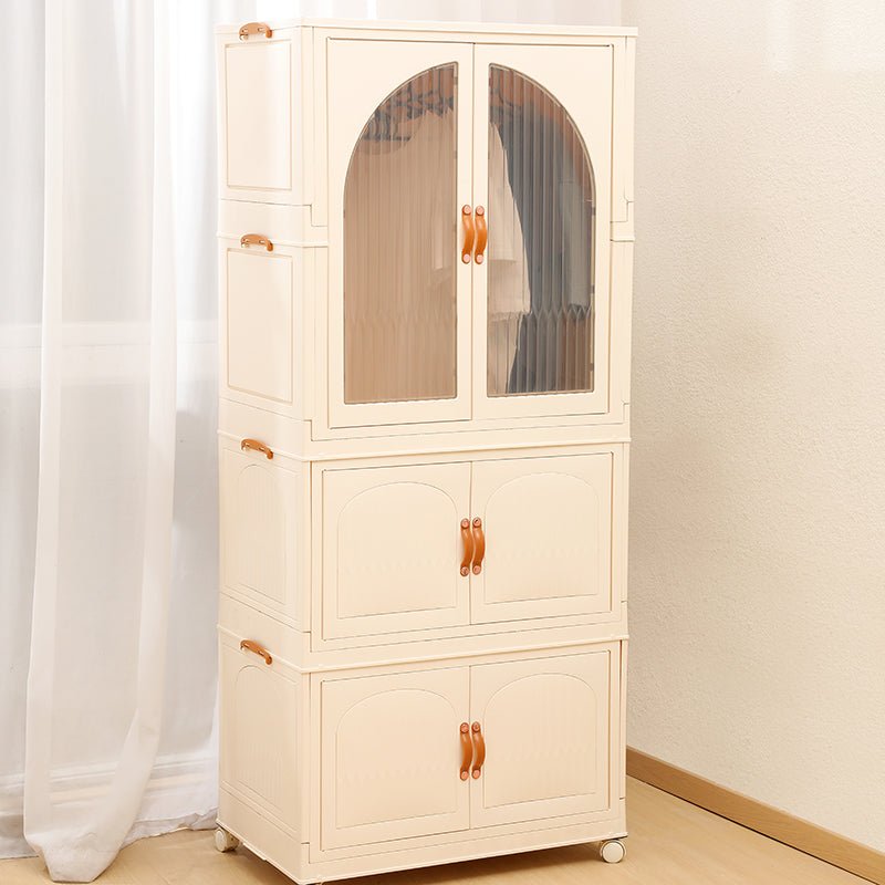 Double Door Portable Storage Wardrobe (Style-2)