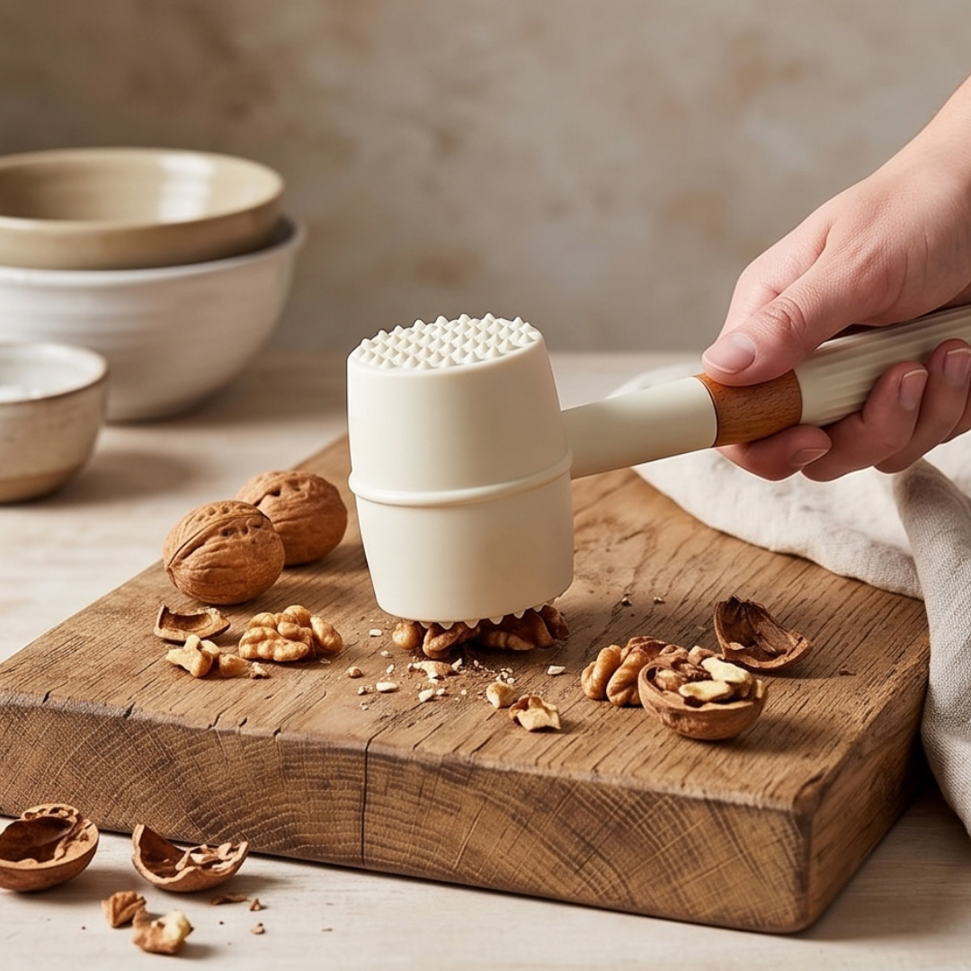 Double-Sided Food-Grade Plastic Kitchen Hammer Crusher