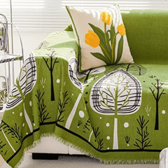 Elegance Chenille Sofa Cover : EM-SC-28 Style-2