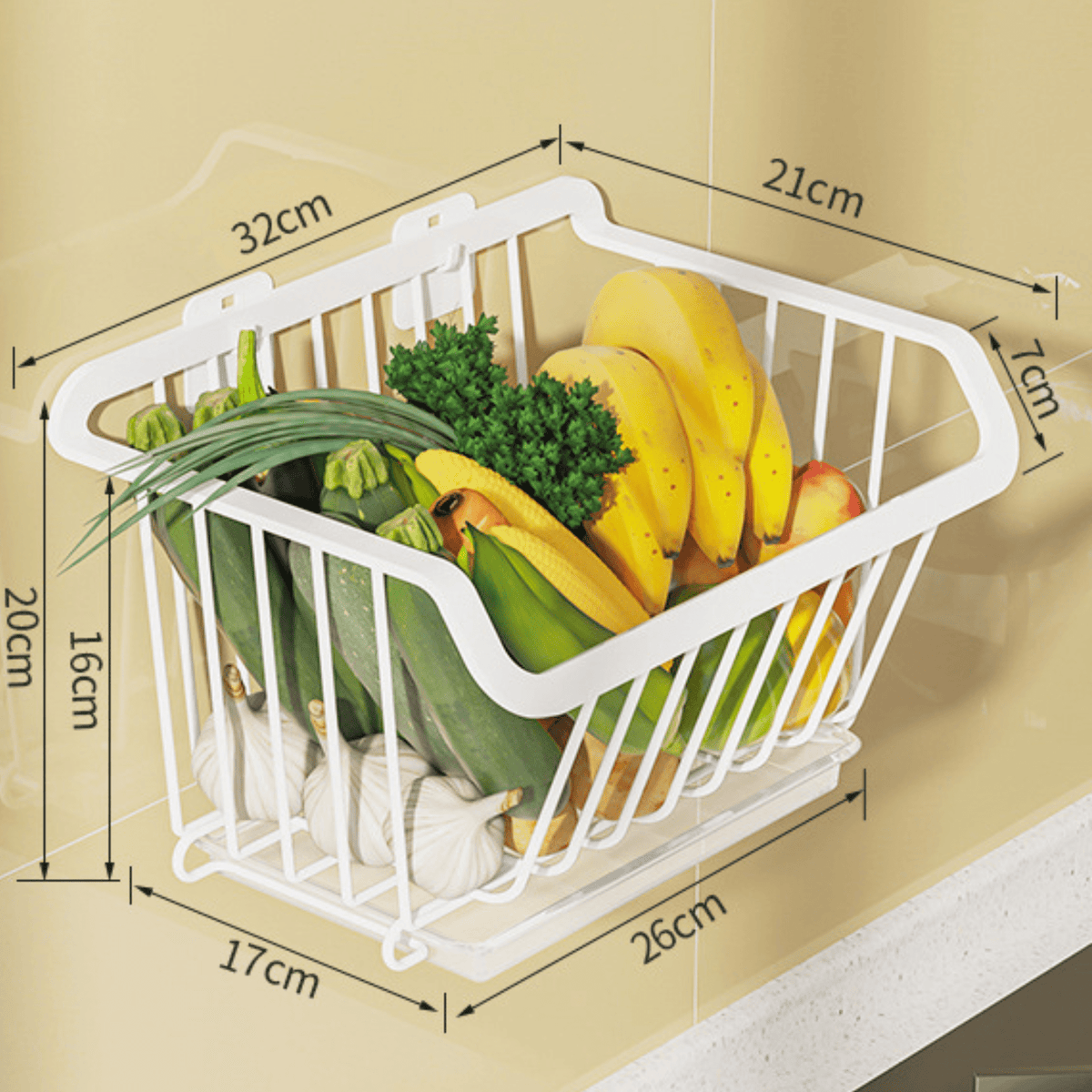 Flexi-Store Stainless Steel Basket Rack