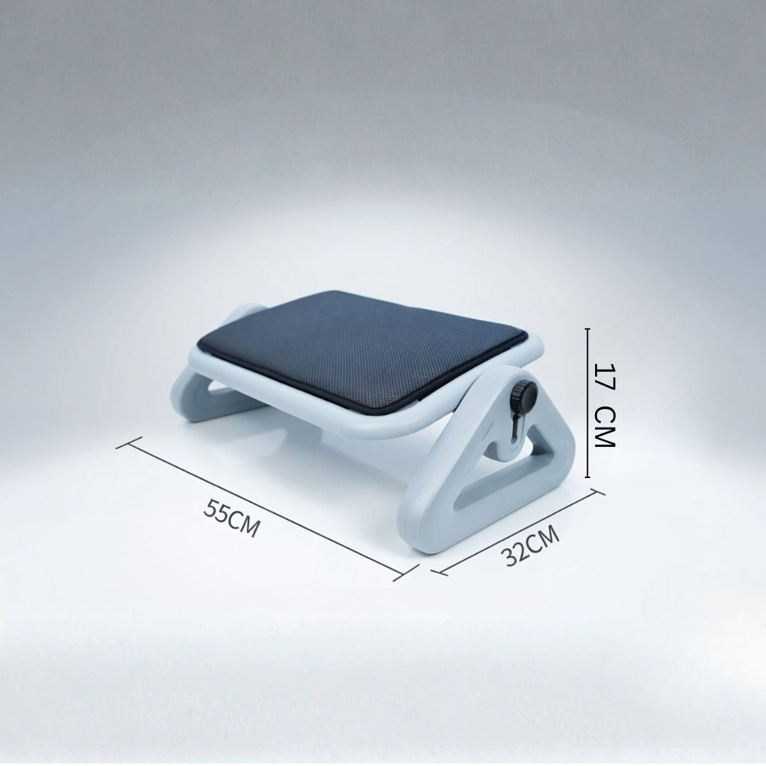 Adjustable Footrest Platform for Desk and Office Chairs