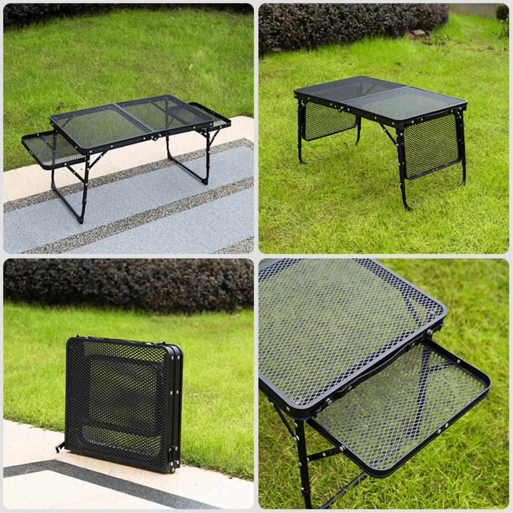 Easy Carry Foldable Campfire Dining Table