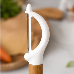 Ergonomic Straight Body Vegetable & Fruit Peeler