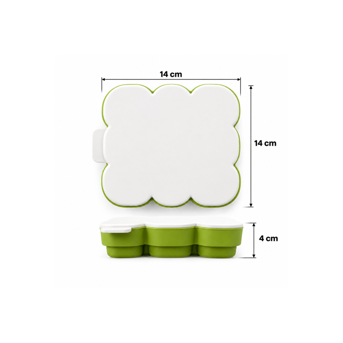 9-Grid Silicone Ice Cube Mold Tray
