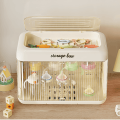 Foldable Dustproof Double-Layer Baby Storage Organizer (43.6 cm)