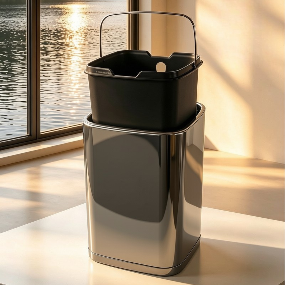 Automatic Sensor Trash Can with LCD Display (10L)