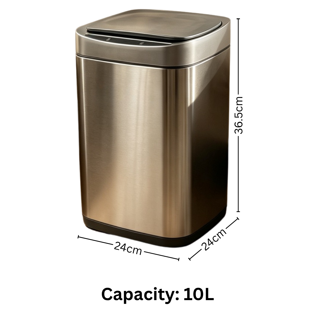 Automatic Sensor Trash Can with LCD Display (10L)