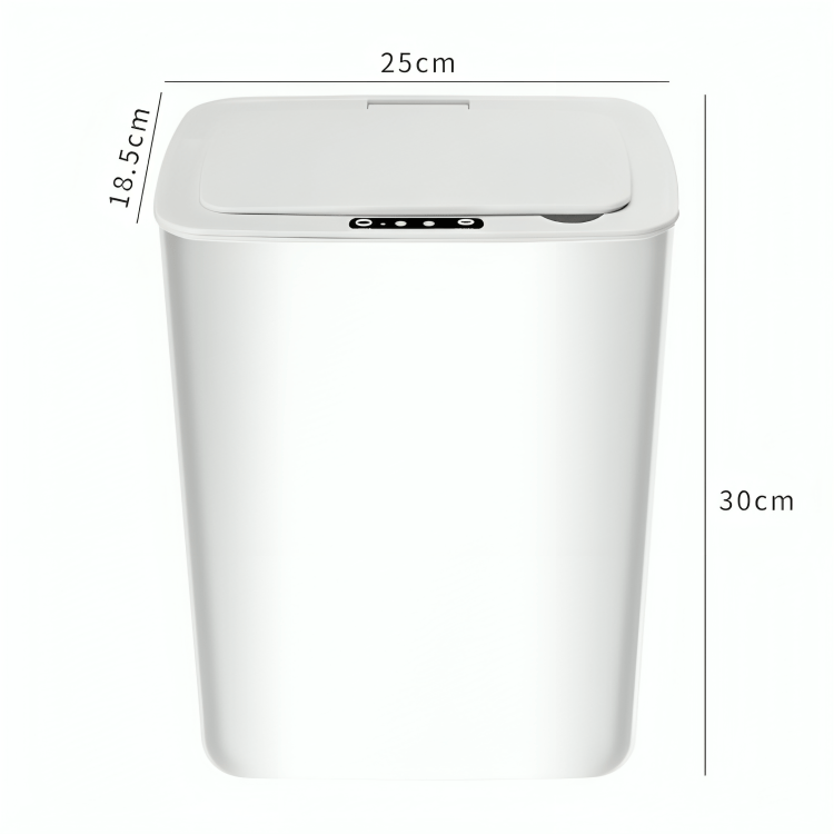 Elegant Floor Trash Can for Bathroom and Kitchen