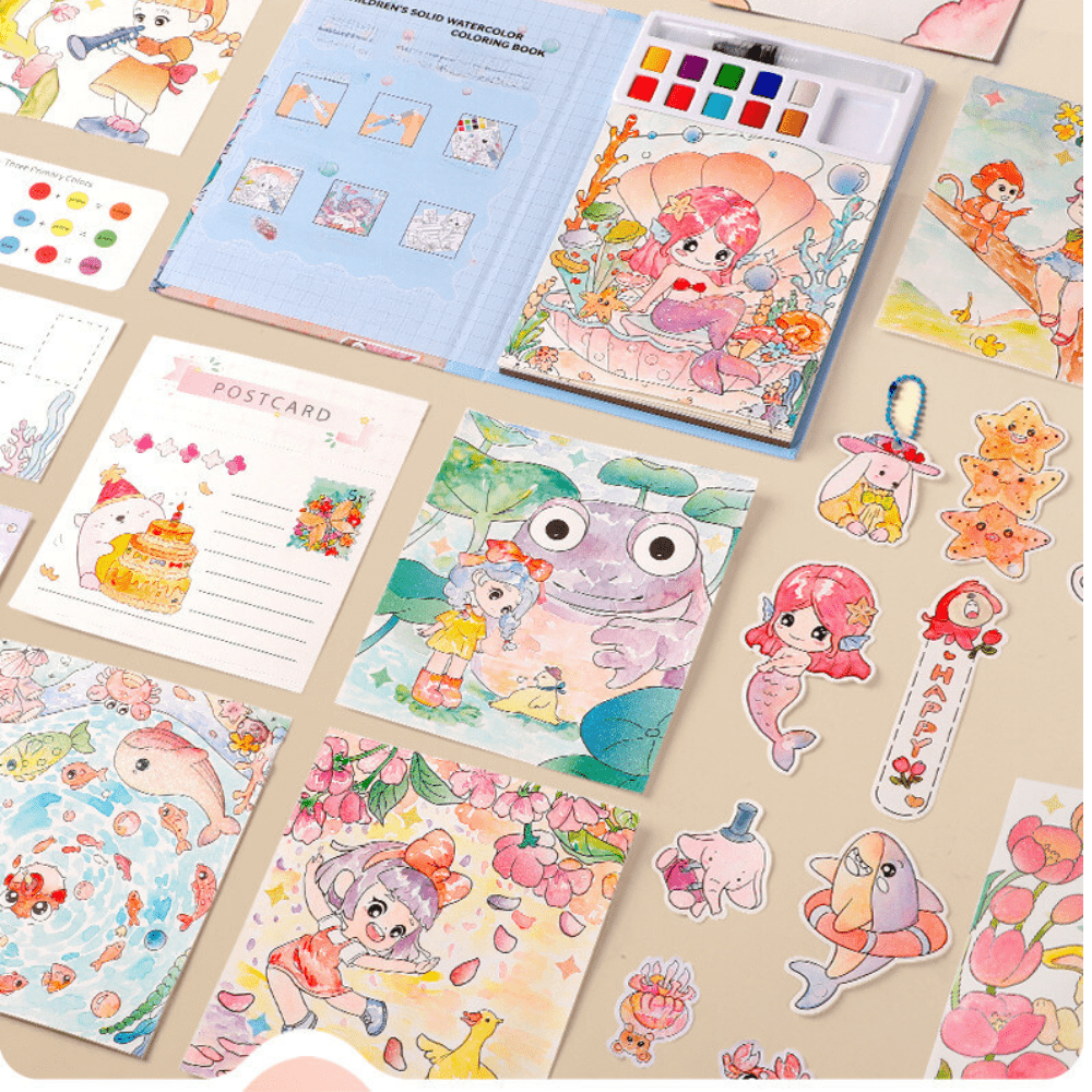 Fairy Tale Princess Coloring Book