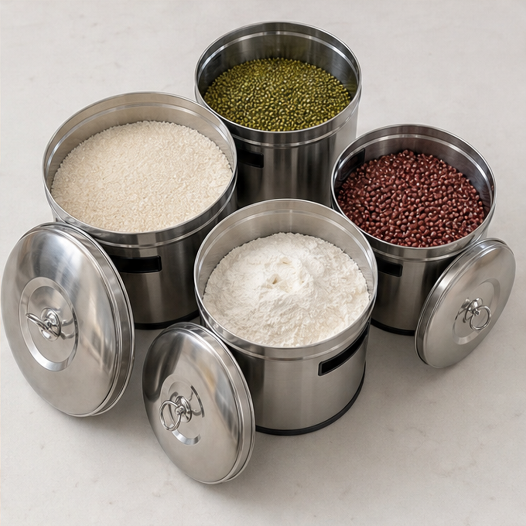 304 Stainless Steel Sealed Grain Storage Container