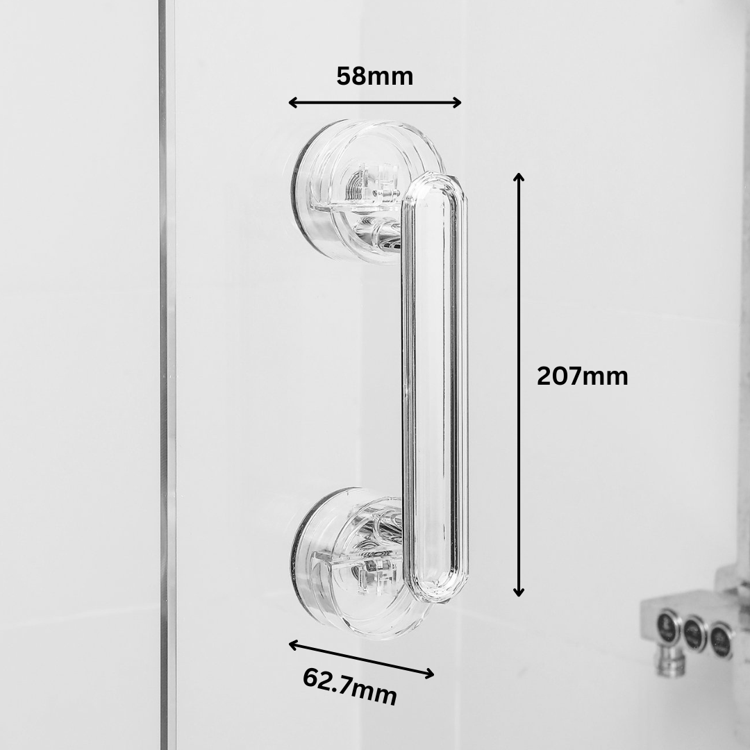 Crystal Punch-Free Door Handle