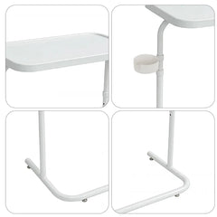 Adjustable Folding Lift Table with Sturdy Carbon Steel Support Frame