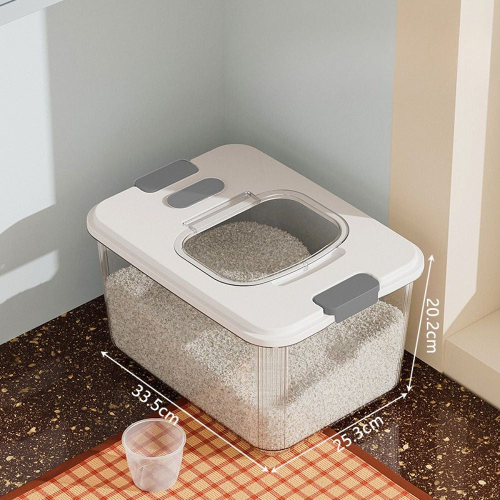 Airtight Moisture-Proof Magnetic Rice Storage Container