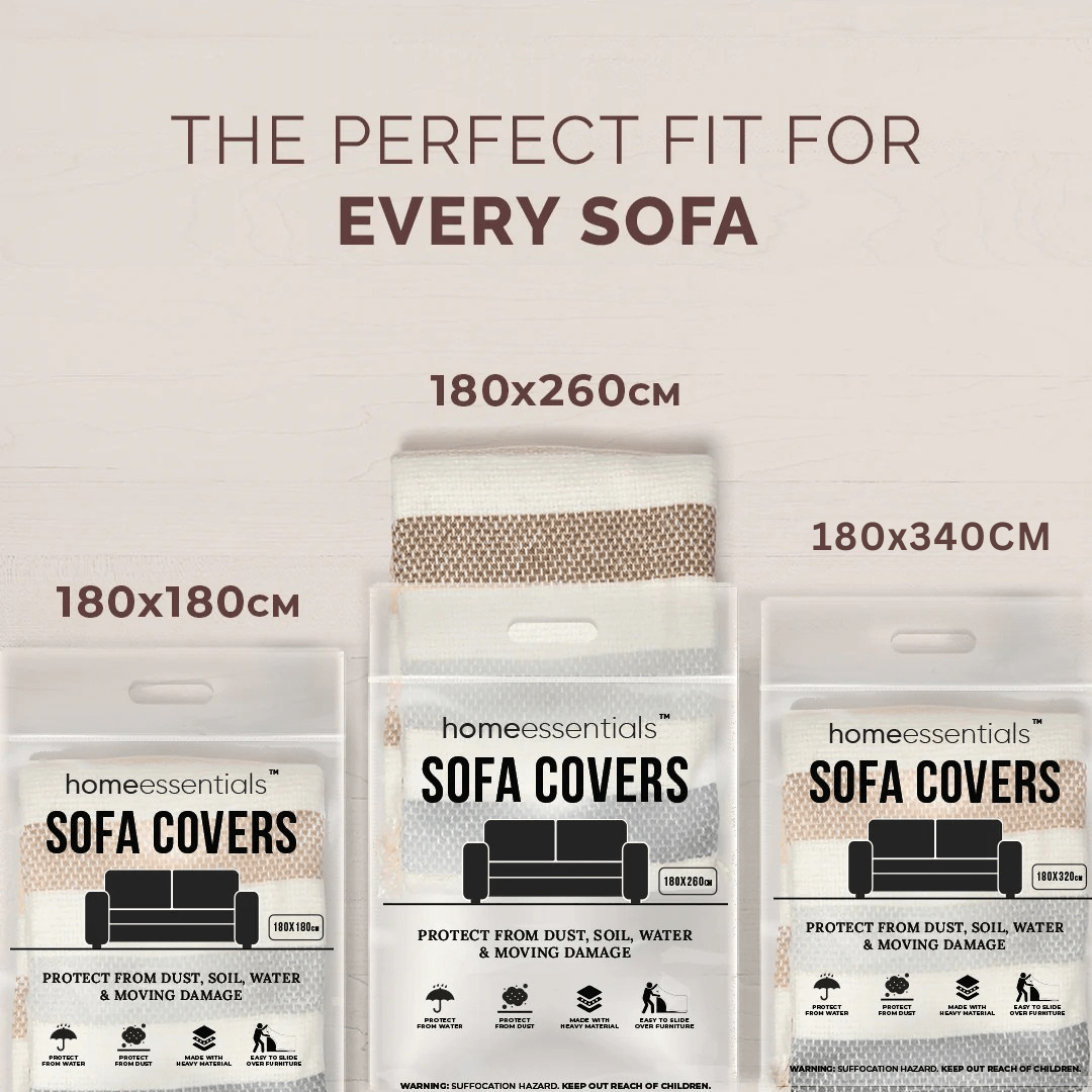 Chenille Soft Textured Anti-Slip Full Sofa Cover
