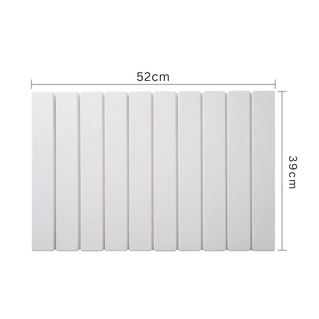 Foldable Super Absorbent Stone Non-Slip Multi-Purpose Drying Mat (52x39cm)
