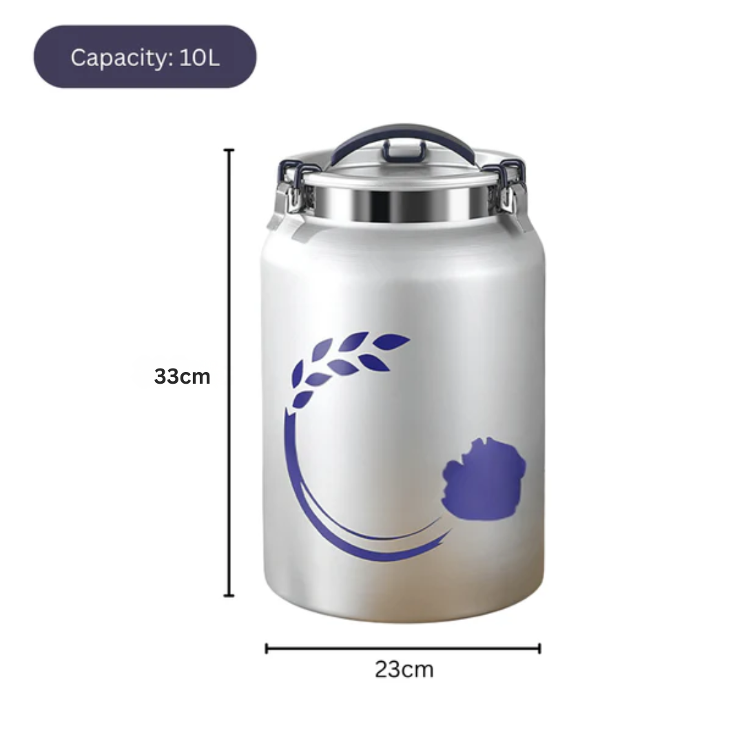 Aluminum Alloy Vacuum Sealed Grain Storage Container