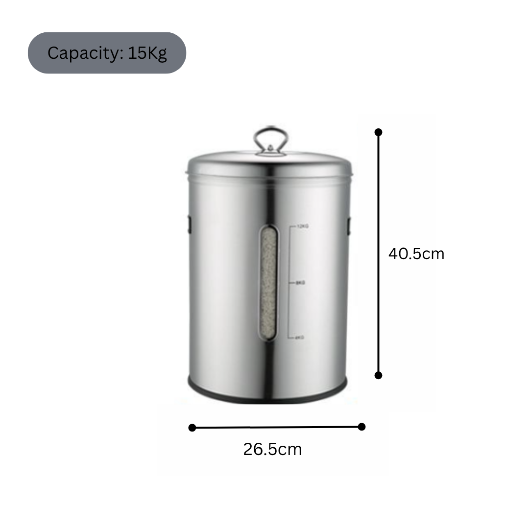 304 Stainless Steel Sealed Grain Storage Container