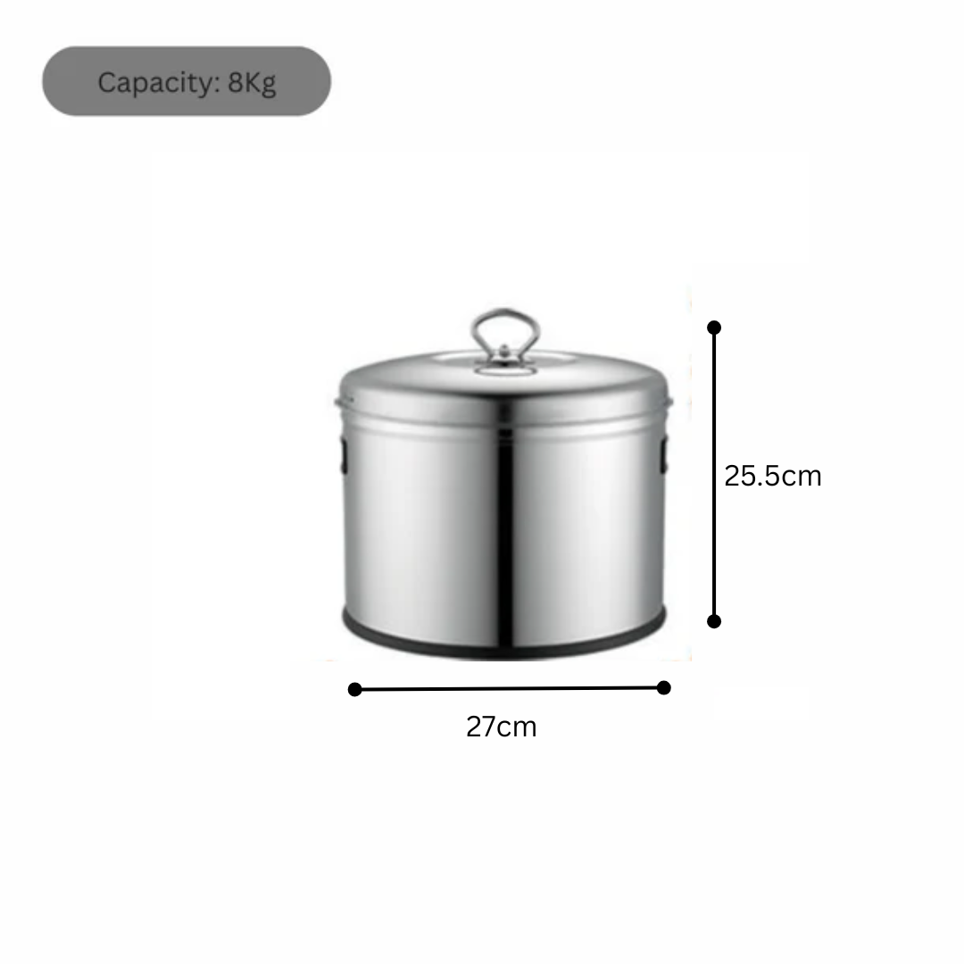 304 Stainless Steel Sealed Grain Storage Container