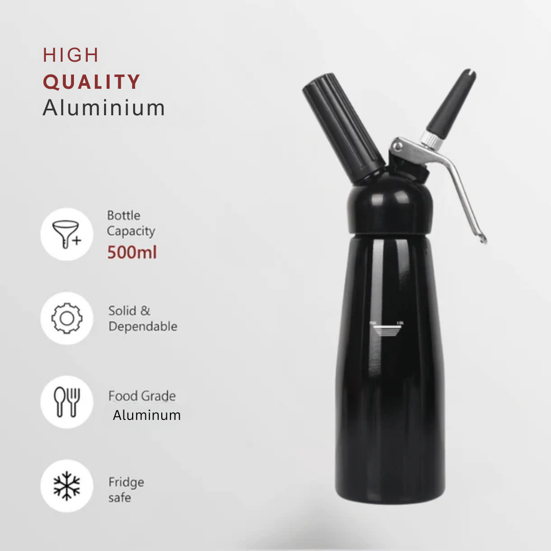 Aluminium Whipped Cream Dispenser(500ml)
