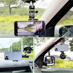 360° Rotating Suction Cup Car Mobile Holder