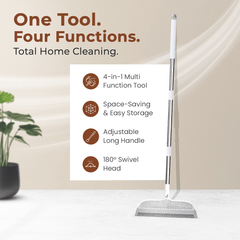 CleanMate 4-in-1 Home Cleaning Brush & Mop Kit