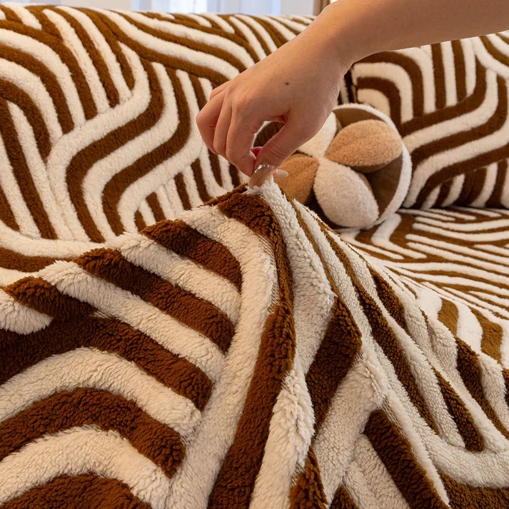 Elegance Chenille Sofa Cover : EM-SC-39